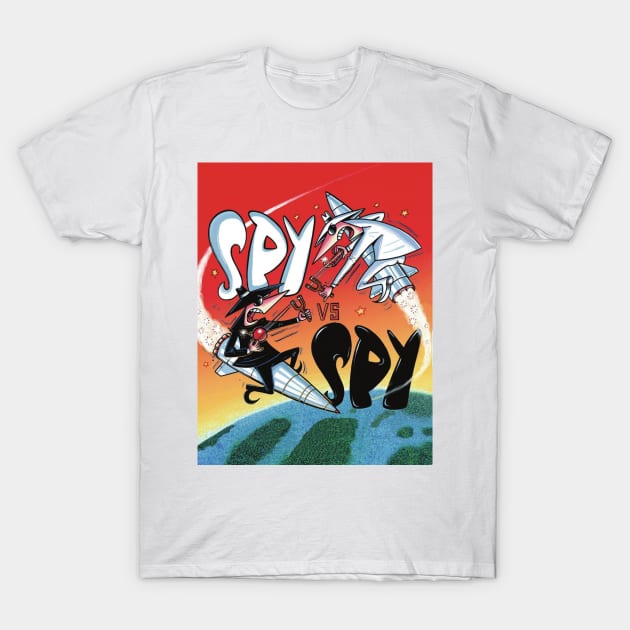 Spy vs Spy T-Shirt by DirtyD